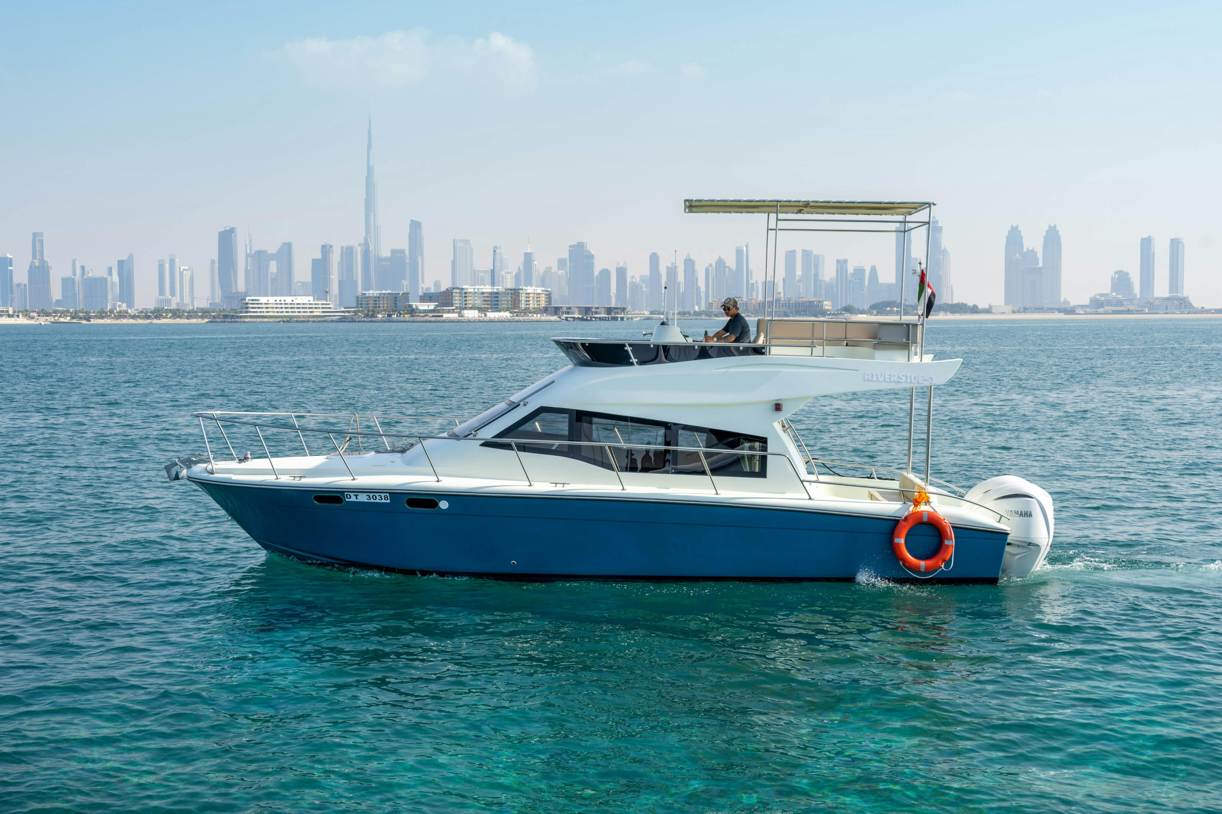 Dubai Harbour: 40-Ft Yacht Charter - Photo 1 of 9